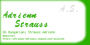 adrienn strauss business card